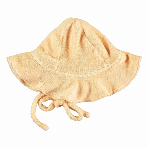 Kapelusz z bawełny organicznej - MUSTARD