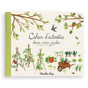 MOULIN ROTY Książka aktywności 4+ - NATURA Le Jardin 