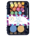 Farby gwaszowe 50 kolorów - PALETA ARTYSTY