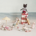 Maskotka kotek w latarnii 23cm - TOWER with CAT