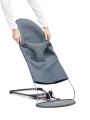 BABYBJORN - poszycie do leżaczka Balance Bliss Niebieski, 3D Jersey