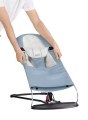 BABYBJORN - poszycie do leżaczka Balance Soft, Blue/Grey, Cotton/Jersey