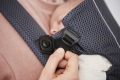 BABYBJORN MINI 3D Mesh – nosidełko, Ciemny Niebieski