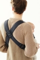 BABYBJORN MINI 3D Mesh – nosidełko, Ciemny Niebieski