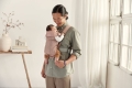 BABYBJORN MINI 3D Mesh – nosidełko, Zgaszony Róż
