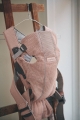 BABYBJORN MINI 3D Mesh – nosidełko, Zgaszony Róż