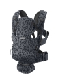 BABYBJORN MOVE 3D Mesh - nosidełko, Antracyt/Leopar