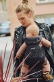 BABYBJORN MOVE 3D Mesh - nosidełko, Antracyt/Leopar