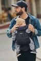 BABYBJORN MOVE 3D Mesh - nosidełko, Antracyt/Leopar