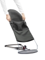 BABYBJORN - poszycie do leżaczka Balance Bliss Ciemny szary, 3D Jersey