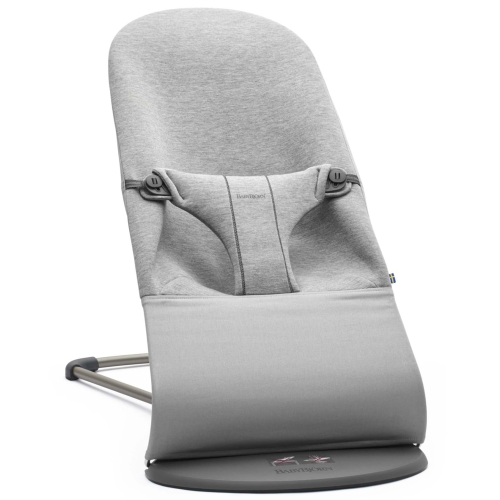 BYBJORN - leżaczek BLISS 3D Jersey - Jasny Szary