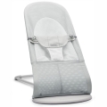 BABYBJORN - leżaczek BALANCE SOFT MESH - Szary/Biały