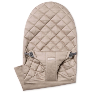 BABYBJORN - poszycie do leżaczka Balance Bliss Piaskowy szary, Cotton