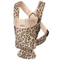 BABYBJORN MINI 3D Jersey – nosidełko, Beż/Leopard