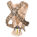 BABYBJORN MINI 3D Jersey – nosidełko, Beż/Leopard