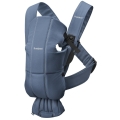 BABYBJORN MINI Cotton – nosidełko, Niebieski
