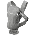 BABYBJORN MINI 3D Mesh – nosidełko, Szary