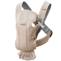 BABYBJORN MINI 3D Mesh – nosidełko, Perłowy Różowy