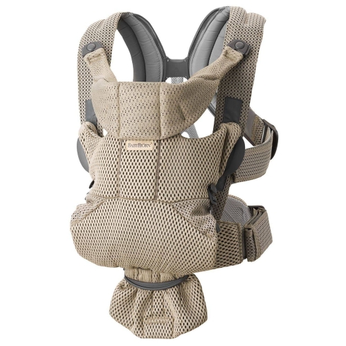 BABYBJORN MOVE 3D Mesh - nosidełko, Szary Beż