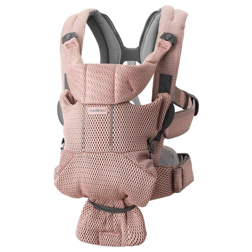 BABYBJORN MOVE 3D Mesh - nosidełko, Zgaszony Róż