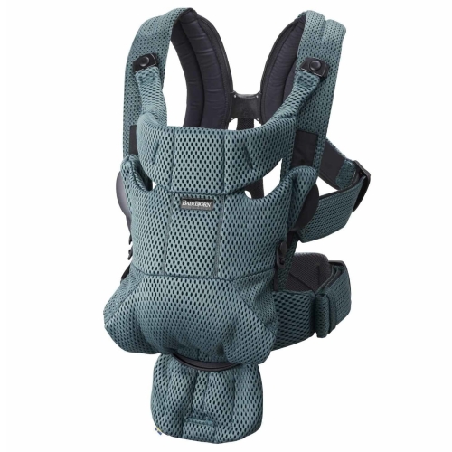 BABYBJORN MOVE 3D Mesh - nosidełko, Zielony