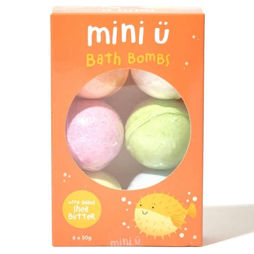 Zestaw 6 kul musujących do kąpieli - MINI-U
