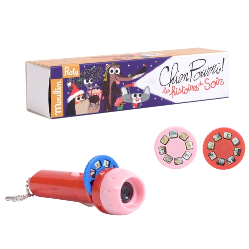 Latarka projektor 4+ - PIES POURRI