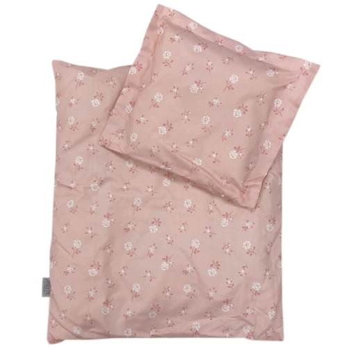 ASTRUP Pościel do wózka - DUSTY ROSE