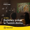 Zestaw startowy PROJEKTOR BAJEK YELLOW WALL + 4 Multibajki