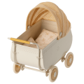 MAILEG Metalowy wózek dla myszek 15cm - MICRO PRAM YELLOW