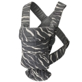 BABYBJORN MINI Cotton – nosidełko, Antracyt/Landscape Print