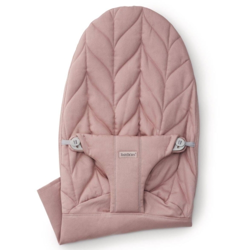 BABYBJORN - poszycie do leżaczka Bliss Cotton, Zgaszony Róż (Petal Quilt)