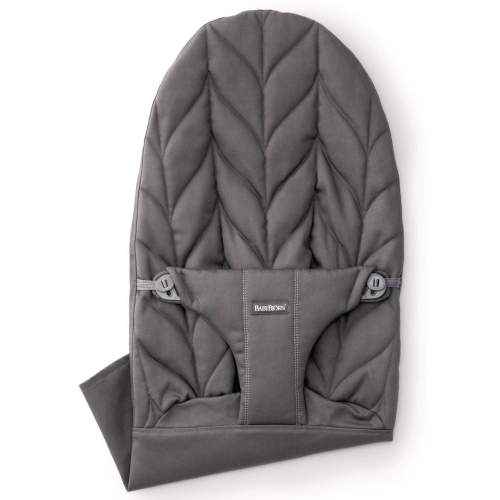 BABYBJORN - poszycie do leżaczka Bliss Cotton, Antracyt (Petal Quilt)
