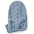 BABYBJORN - poszycie do leżaczka Bliss Cotton, Niebieski (Petal Quilt)