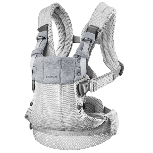 BABYBJORN - nosidełko Harmony 3D Mesh, Srebrny