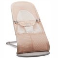 BABYBJORN - leżaczek BALANCE SOFT MESH - Różowy/Biały