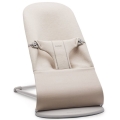 BABYBJORN - leżaczek BLISS 3D Jersey - Jasny Beż