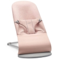 BABYBJORN - leżaczek BLISS 3D Jersey - Jasny Róż