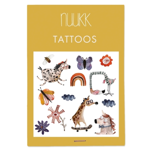 NUUKK Organiczne tatuaże dla dzieci - WONDERLAND