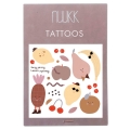 NUUKK Organiczne tatuaże dla dzieci - CHEEKY FRUITS