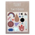 NUUKK Organiczne tatuaże dla dzieci - HAPPY