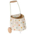 MAILEG Wózek dla myszek 21cm - TROLLEY MINI MULTI DOTS