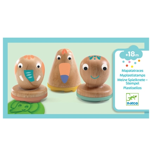 DJECO Stemple do masy plastycznej - ZWIERZĘTA