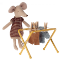 MAILEG Suszarka na ubrania ze spinaczami 8cm - DRYING RACK