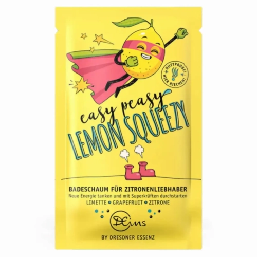 DRESDNER ESSENZ Pianka do kąpieli 60g - LEMON SQUEEZY