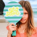 SUNNYLIFE Rakietki plażowe dla dzieci - SEA SEEKER Dip Dye