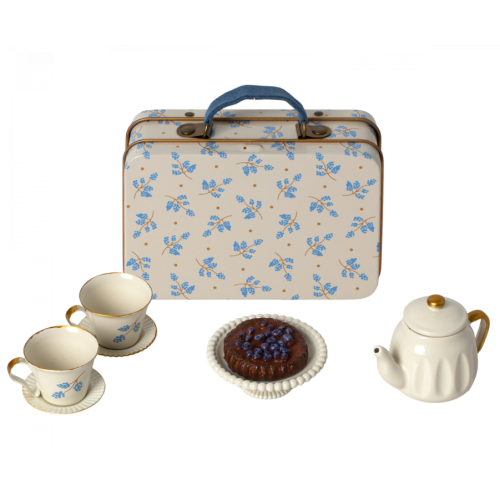 MAILEG Zestaw dla myszek - AFTERNOON TREAT BLUE MADELAINE