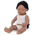 MINILAND Lalka chłopiec 38cm - RDZENNY AMERYKANIN