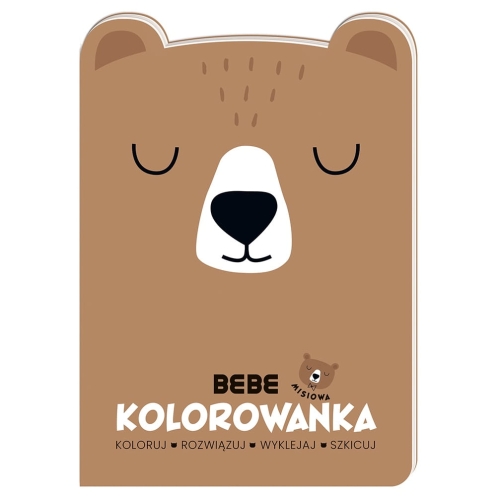 BEBE FRIENDS Kolorowanka kreatywna A4 - MIŚ