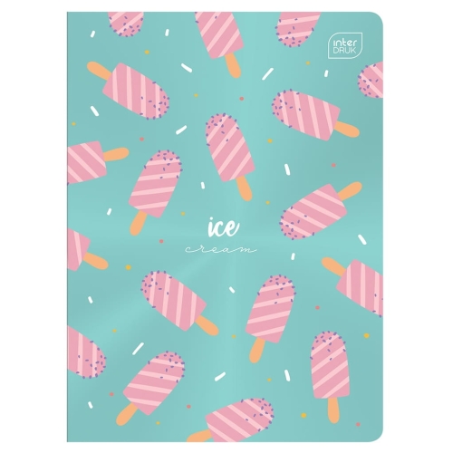 METALLIC GIRL Zeszyt A5 w 3 linie 16 - LODY
